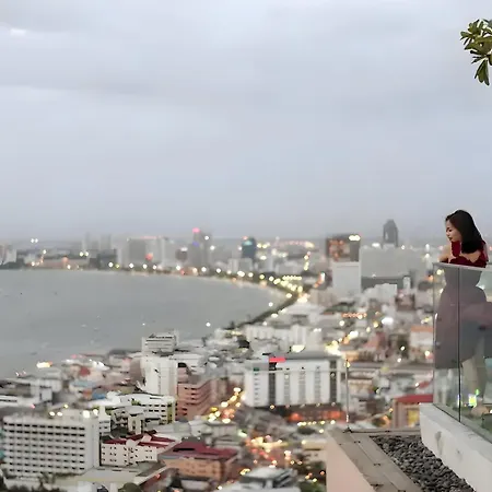 Sea View 2 Bedroom Condo On 39Fl Near Walking Street